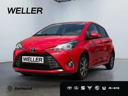 Rot Gebraucht 2018 Toyota Yaris Club Kleinwagen | 13.940 € (Etwas zu teuer)