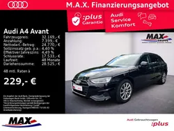 Mythosschwarz metallic Gebraucht 2023 Audi A4 Ambiente Kombi | 32.169 € (Guter Preis)