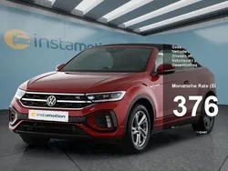 Rot Gebraucht 2024 VW T-Roc Cabriolet Cabrio | 32.599 € (Fairer Preis)