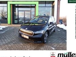 Schwarz (black magic) Gebraucht 2021 Skoda Enyaq iV Loft SUV | 25.890 € (Fairer Preis)