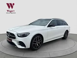 Diamantweiss designo Gebraucht 2020 Mercedes E400 AMG Kombi | 41.950 € (Fairer Preis)