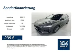 Magneticgrau Gebraucht 2023 Ford Focus ST-Line Limousine | 23.850 € (Fairer Preis)