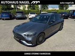 Selenitgrau (metallic) Gebraucht 2022 Mercedes C220 AMG Kombi | 43.769 € (Teuer)