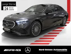 Metalliclack graphitgrau Gebraucht 2024 Mercedes E220 AMG Limousine | 57.890 € (Teuer)
