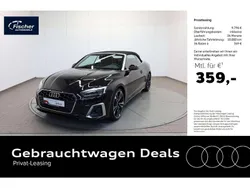Schwarz Gebraucht 2024 Audi A5 Cabriolet S-Line Cabrio | 47.880 € (Etwas zu teuer)