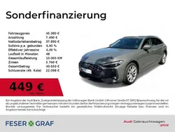 Chronosgrau metallic Gebraucht 2024 Audi A5 Advanced Coupé | 45.380 € (Teuer)