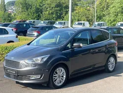 Grau Gebraucht 2018 Ford C-MAX Titanium Van / Kleinbus | 15.950 € (Fairer Preis)