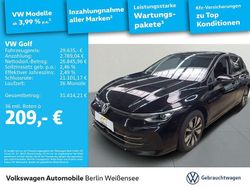 Grenadillschwarz metallic Gebraucht 2025 VW Golf VIII Goal Limousine | 29.635 € (Superpreis)