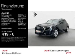 Mythosschwarz metallic Gebraucht 2022 Audi Q3 S-Line SUV | 29.990 € (Superpreis)
