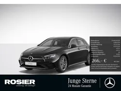 Schwarz / nachtschwarz Gebraucht 2024 Mercedes 200 AMG Coupé | 35.890 € (Fairer Preis)