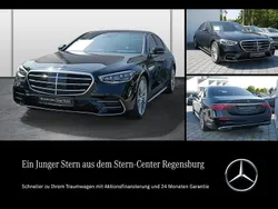 Metalliclack obsidianschwarz Gebraucht 2022 Mercedes S400 AMG Limousine | 82.890 € (Superpreis)