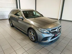 Grau Gebraucht 2021 Mercedes C300e AMG line Kombi | 24.390 € (Superpreis)