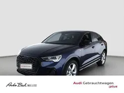 Blau (navarrablau metallic) Gebraucht 2025 Audi Q3 Sportback S-Line SUV | 44.510 € (Etwas zu teuer)