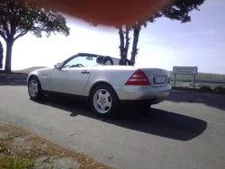 Silber Gebraucht 1997 Mercedes SLK200 Cabrio | 4.500 € (Teuer)