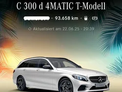 Weiß Gebraucht 2019 Mercedes C300 AMG line Kombi | 34.600 € (Teuer)