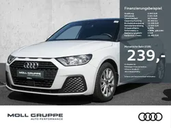 Gletscherweiss metallic/mythosschwarz metallic Gebraucht 2021 Audi A1 Sportback Design Kleinwagen | 16.480 € (Fairer Preis)
