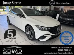 Weiß Gebraucht 2024 Mercedes EQE300 AMG line Limousine | 45.650 € (Superpreis)