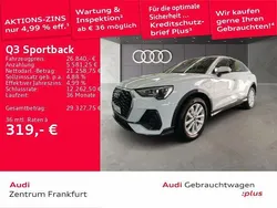 Weiß Gebraucht 2022 Audi Q3 Sportback SUV | 26.840 € (Superpreis)