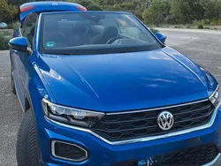 Blau Gebraucht 2020 VW T-Roc Cabriolet Cabrio | 22.999 € (Guter Preis)