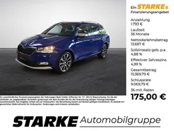 Blau (energyblau) Gebraucht 2021 Skoda Fabia ScoutLine Kombi | 15.480 € (Fairer Preis)