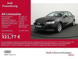 Brillantschwarz Gebraucht 2023 Audi A4 Limousine | 27.290 € (Fairer Preis)