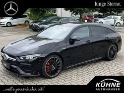 Schwarz, Gebraucht 2022 Mercedes CLA35 AMG Shooting Brake AMG Kombi | 44.540 € (Etwas zu teuer)