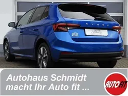 Raceblau metallic Gebraucht 2023 Skoda Fabia Style Kleinwagen | 24.700 €