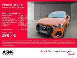 Pulsorange Gebraucht 2023 Audi Q3 Sportback S-Line SUV | 39.730 € (Fairer Preis)