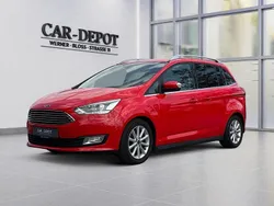 Rot Gebraucht 2018 Ford Grand C-Max Titanium Van / Kleinbus | 12.999 € (Guter Preis)