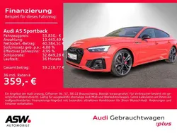 Progressivrot metallic Gebraucht 2024 Audi A5 Sportback S-Line Limousine | 53.830 €