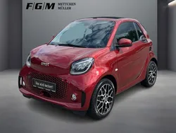 Carmine red Gebraucht 2021 Smart ForTwo Electric Drive Exclusive Cabrio | 14.990 € (Fairer Preis)