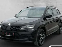 Schwarz Gebraucht 2021 Skoda Karoq SportLine SUV | 28.490 € (Fairer Preis)