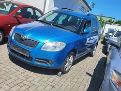 Blau Gebraucht 2007 Skoda Roomster Style Kombi | 1.995 € (Teuer)