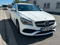 Weiß Gebraucht 2018 Mercedes CLA180 Shooting Brake AMG line Kombi | 21.900 € (Fairer Preis)