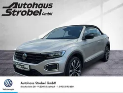 Ivory silver metallic (metallic) Gebraucht 2020 VW T-Roc Cabriolet Style Cabrio | 24.990 € (Teuer)