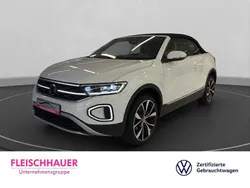 Weiss Gebraucht 2024 VW T-Roc Cabriolet Style Cabrio | 34.980 € (Fairer Preis)