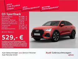 Progressivrot metallic Gebraucht 2023 Audi Q3 Sportback Ambiente SUV | 41.478 € (Fairer Preis)