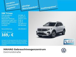 Reflexsilber metallic Gebraucht 2024 VW T-Cross Goal SUV | 24.980 € (Fairer Preis)