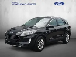 Obsidian schwarz met. Gebraucht 2022 Ford Kuga Titanium SUV | 19.990 € (Guter Preis)