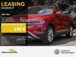 Rot Gebraucht 2024 VW T-Roc Cabriolet Style Cabrio | 24.990 € (Superpreis)