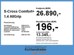 Cool white pearl metallic Neu 2025 Suzuki SX4 S-Cross Comfort+ SUV | 26.890 € (Fairer Preis)
