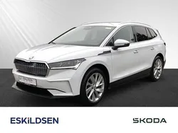 Moonweiß perleffekt Gebraucht 2022 Skoda Enyaq iV SUV | 33.730 € (Etwas zu teuer)