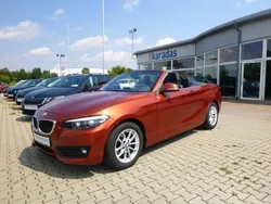 Sunset orange metallic Gebraucht 2019 BMW 218 Sport Line Cabrio | 21.700 € (Fairer Preis)