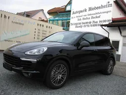Tiefschwarzmet. Gebraucht 2017 Porsche Cayenne S SUV | 25.999 € (Superpreis)