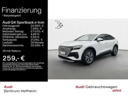 Gletscherweiß metallic Gebraucht 2022 Audi Q4 e-tron Advanced SUV | 34.980 € (Guter Preis)