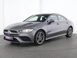 Mountaingrau Gebraucht 2021 Mercedes CLA220 AMG line Limousine | 33.765 € (Fairer Preis)