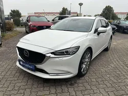 Rhodium white Gebraucht 2024 Mazda 6 Exclusive-Line Kombi | 28.900 € (Fairer Preis)