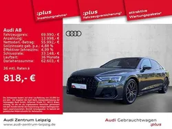 Daytonagrau perleffekt Gebraucht 2022 Audi A8 Ambiente Limousine | 68.880 € (Teuer)