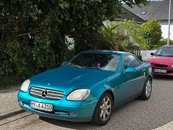 Grün Gebraucht 1998 Mercedes SLK230 Cabrio | 1.800 € (Superpreis)