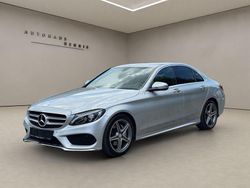 Silber Gebraucht 2018 Mercedes C180 AMG line Limousine | 16.990 € (Superpreis)